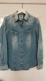 G-Star denim blouse blauw maat M, Kleding | Dames, Blouses en Tunieken, Maat 38/40 (M), Blauw, Ophalen of Verzenden, G-STAR RAW