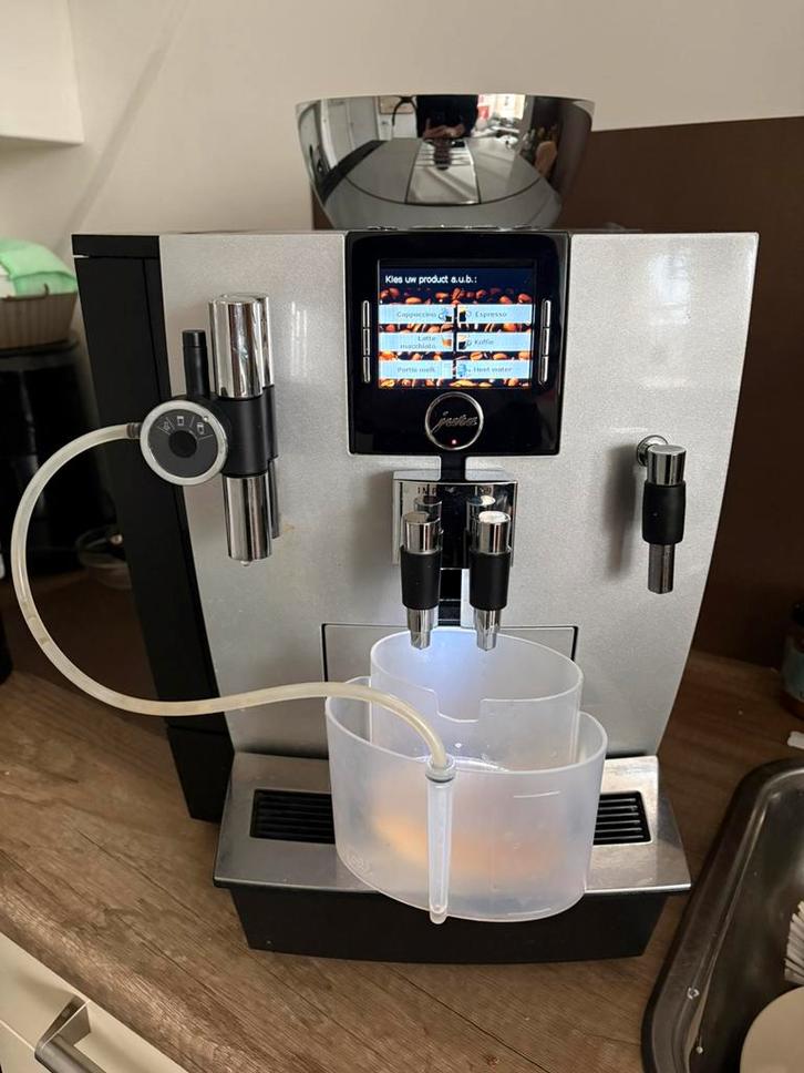 Koffiemachine Jura XJ9 type2 digital front, Witgoed en Apparatuur, Koffiezetapparaten, Refurbished, Koffiebonen, Koffiemachine