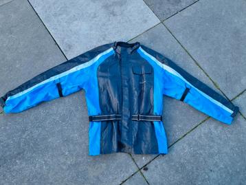 Unitech Motorjas - Blauw/Zwart Maat L beschikbaar voor biedingen