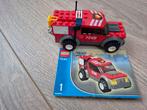 Lego City 7240 Brandweerauto, Kinderen en Baby's, Speelgoed | Duplo en Lego, Ophalen of Verzenden, Zo goed als nieuw, Complete set