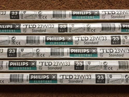 RUILEN: 6x nieuwe Philips TL buis TLD 23W/33, Huis en Inrichting, Lampen | Losse lampen, Nieuw, E27 (groot), Ophalen of Verzenden