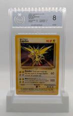 Zapdos PGS 8 Holo Base Set 1999 Pokemon Nederlands 16/102, Ophalen of Verzenden, Zo goed als nieuw, Losse kaart, Foil