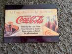Coca cola oude plaat, Ophalen of Verzenden, Zo goed als nieuw
