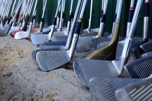 Golfclubs (vintage) van verschillende merken, Sport en Fitness, Golf, Gebruikt, Club, Overige merken, Ophalen