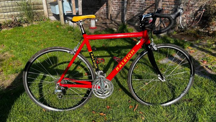 Raleigh limited edition Hennie Kuiper, Fietsen en Brommers, Fietsen | Racefietsen, Gebruikt, Overige merken, Meer dan 20 versnellingen