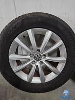 6mm! Originele VW Tiguan II 5NA Merano 17 inch velgen 5x112, Banden en Velgen, 17 inch, Personenwagen, Gebruikt