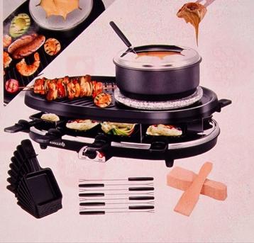 Raclette Fondue Grill set beschikbaar voor biedingen