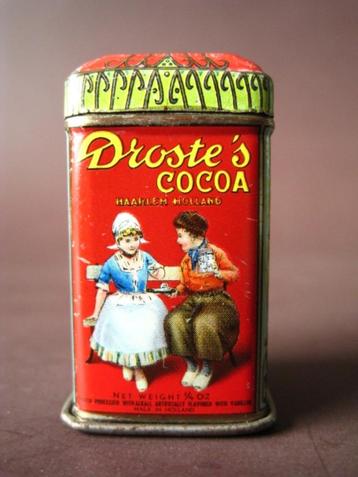 Droste monster blik boy & girl Holland 1950 beschikbaar voor biedingen