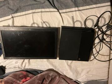 Ps4 met monitor  beschikbaar voor biedingen