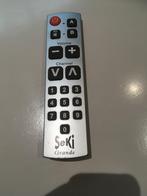 Afstandsbediening, senioren !!!, Ophalen of Verzenden, Gebruikt, Universeel, Tv
