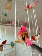 Lamp Meisjeskamer met Vogels, Ophalen, Zo goed als nieuw, Metaal, 50 tot 75 cm