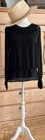 Vero Moda diepzwarte blouson, mt M zgan, Maat 38/40 (M), Verzenden, Vero Moda, Zwart