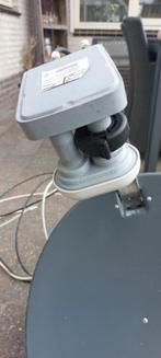 schotelantenne met dubbele kop en ontvanger, Audio, Tv en Foto, Schotelantennes, Ophalen, Gebruikt, (Schotel)antenne, Overige merken