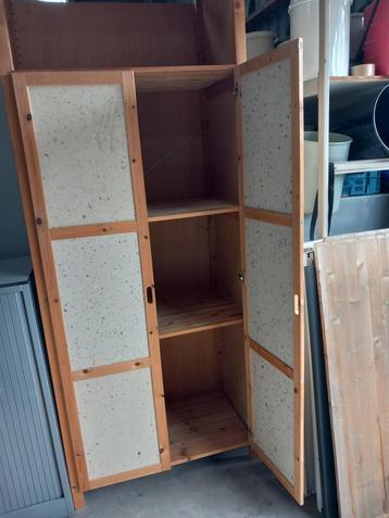 IVAR Houten stelling kast met deuren
