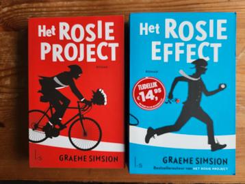 2 x  Graeme Simsion - het Rosie project - het Rosie effect beschikbaar voor biedingen
