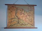 Landkaart provincie Utrecht 1922, Antiek en Kunst, Antiek | Schoolplaten, Ophalen, Aardrijkskunde