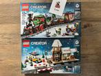 Lego Creator expert 10254 kersttrein & 10259 Station, Ophalen of Verzenden, Nieuw, Complete set, Lego