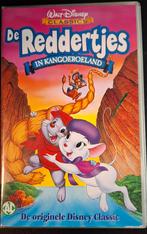 De Reddertjes in Kangoeroeland - Disney VHS, Tekenfilm, Alle leeftijden, Kinderprogramma's en -films, Ophalen of Verzenden