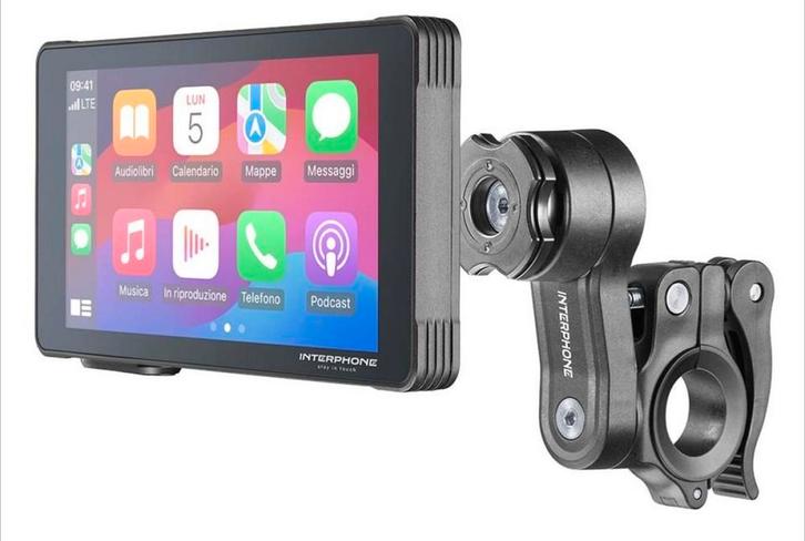 Interphone Ridesync Multimedia Systeem 5,5 inch, Motoren, Accessoires | Navigatiesystemen, Zo goed als nieuw, Ophalen of Verzenden