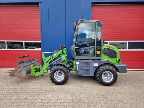 WOLF WL80 SHOVEL MET BAK, PALLETVORKEN EN KENTEKEN, Zakelijke goederen, Machines en Bouw | Kranen en Graafmachines, Wiellader of Shovel