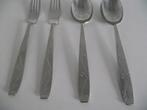 4 Sola Blanche bestek UFO vorm 2 vork 2 lepel 18 cm 1960 p s, Antiek en Kunst, Ophalen of Verzenden