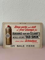 Oude snik / Old Snik reclame voorwerp, Ophalen of Verzenden, Zo goed als nieuw, Reclamebord