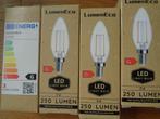 4 LED Lampen LUMENECO 3W 250 LUMEN kleine fitting E14, Ophalen, Led-lamp, Minder dan 30 watt, E14 (klein)