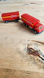 Wiking Mercedes vrachtwagen combinatie, schaal 1:87., Ophalen of Verzenden, Gebruikt, Bus of Vrachtwagen, Wiking