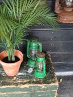 Oude Brocante Lantaarns - Klein & Groot, Huis en Inrichting, Gebruikt, Ophalen of Verzenden, Glas, Minder dan 50 cm