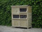 Konijnenhok Weypoort met opslagruimte | Duurzame materialen, 110 cm of meer, Nieuw, Ophalen of Verzenden, 90 cm of meer