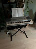 Keyboard incl. standaard en leerboeken, Muziek en Instrumenten, Ophalen, Casio, Met standaard, 61 toetsen