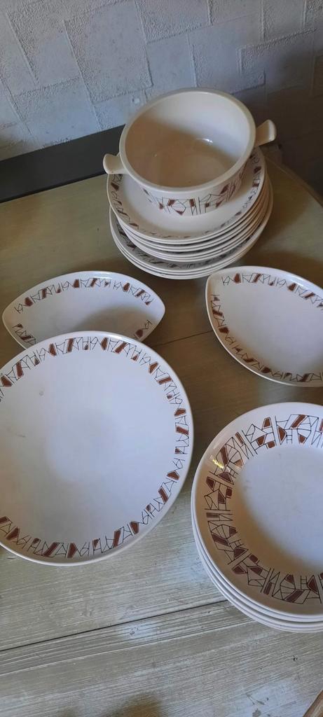 Servies made in Holland fris Edam, Antiek en Kunst, Antiek | Servies los, Ophalen of Verzenden