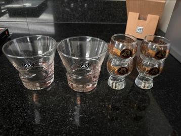 Nieuwe borrel en shot glaasjes licor  43 beschikbaar voor biedingen