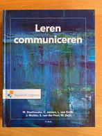 Leren communiceren (7e druk), Boeken, Zo goed als nieuw, Noordhoff Uitgevers, Alpha, HBO
