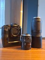 Minolta 9000AF met 2 lenzen, Ophalen of Verzenden, Gebruikt, Standaardlens, Zoom