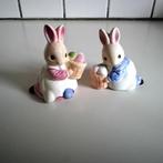 Peper en zoutstel bunny's, Huis en Inrichting, Keuken | Servies, Ophalen of Verzenden, Zo goed als nieuw, Overige stijlen