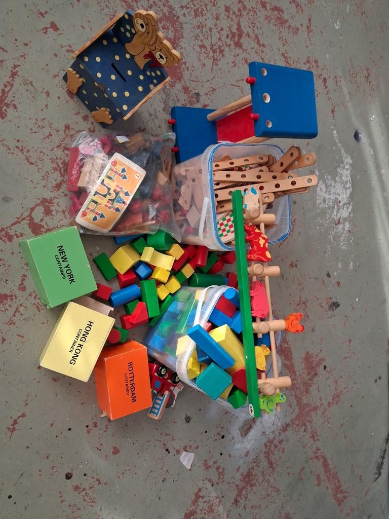 Houten Speelgoed Collectie, Ophalen of Verzenden, Gebruikt, Overige merken