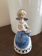 Vaga International bel van porselein, Verzamelen, Beelden en Beeldjes, Ophalen of Verzenden, Zo goed als nieuw, Mens