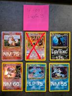 Growlithe, Umbreon, Houndoom, Feraligatr en Kingdra, Hobby en Vrije tijd, Verzamelkaartspellen | Pokémon, Ophalen of Verzenden