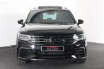 Volkswagen Tiguan 1.5 TSI R-Line | panoramadak | trekhaak., Voorwielaandrijving, Stof, Gebruikt, Zwart