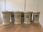 Oude originele porseleine apothekers potten, Antiek en Kunst, Ophalen of Verzenden