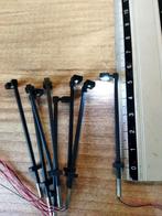 Lantaarnpalen | H0 spoor | 5.3cm | 8stk, Hobby en Vrije tijd, Modeltreinen | N-Spoor, Overige merken, Gelijkstroom, Overige typen