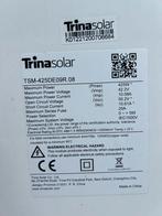 Zonnepanelen, Omvormer & Kabelgoot - Gebruikt, Ophalen, Gebruikt, Compleet systeem, 200 wattpiek of meer
