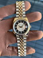 Rolex Datejust 36 Tuxedo Roulette! (116200) ‘09 FullSet Mint, Staal, Gebruikt, Polshorloge, Ophalen of Verzenden