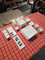 Sushi Servies - Compleet, Ophalen of Verzenden, Zo goed als nieuw, Effen, Porselein