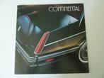 1981 Lincoln Continental Grote Prestige Brochure, Verzenden, Gelezen, Overige merken