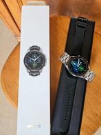 Samsung galaxy watch 3 45m Perfect voor Apple iPhone android, Ophalen of Verzenden, Zo goed als nieuw, Zwart