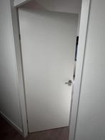 Binnendeur opdek Wit 3 stuks á 211,5 x 83 cm, Doe-het-zelf en Verbouw, Deuren en Horren, Ophalen, 80 tot 100 cm, Binnendeur, Zo goed als nieuw