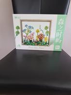 Knutselen bloemen in schilderij, Hobby en Vrije tijd, Knutselen, Ophalen of Verzenden, Materiaal