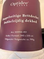 Optidee dubbelzijdig dekbed - geen overtrek nodig!, Wit, Tweepersoons, Ophalen of Verzenden, Deken of Dekbed